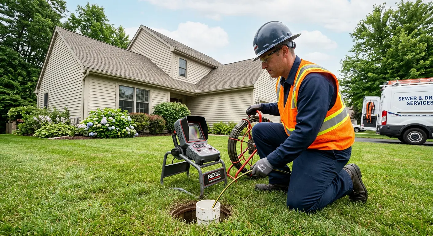 Sewer Line Cleaning in Albion, MI